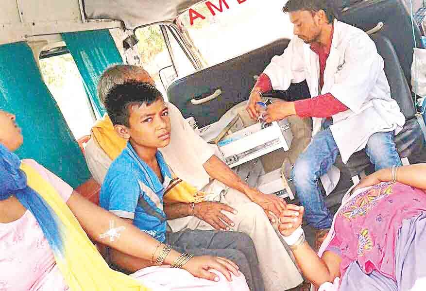 Child deaths from flu in Khurja