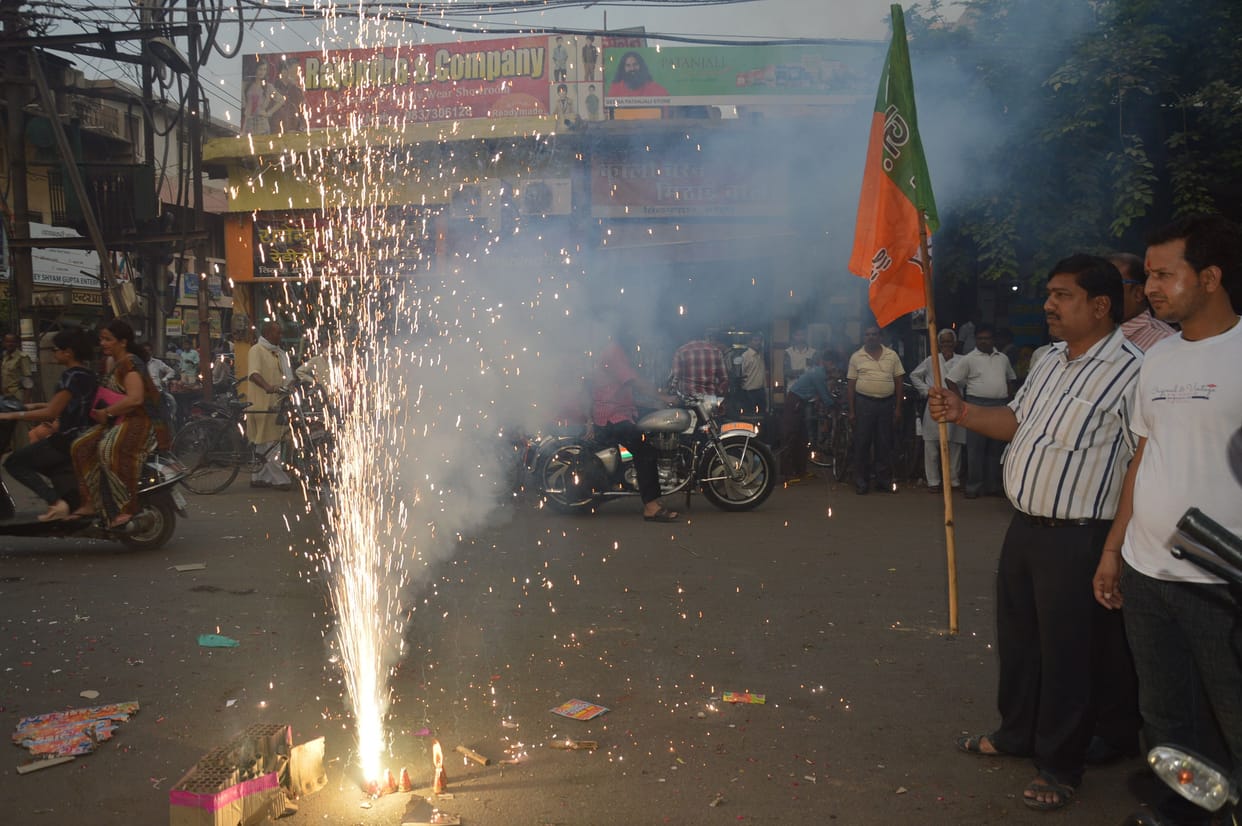 Only BJP strongly welcome the new district president