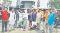fatehabad news, hindi news,protest in ratiya