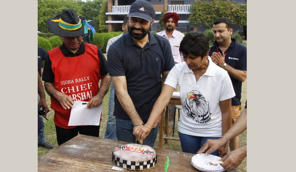 flag off to Sajoba Himalayan Rally in chandigarh
