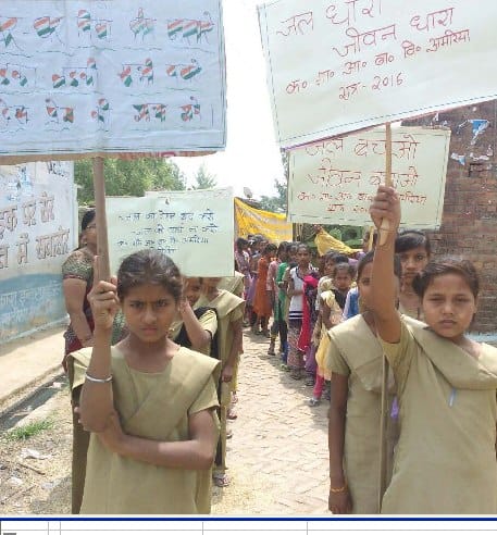 Water, Save Life Save the message of