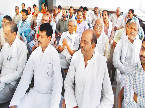 Solicited cooperation in digging ponds DM