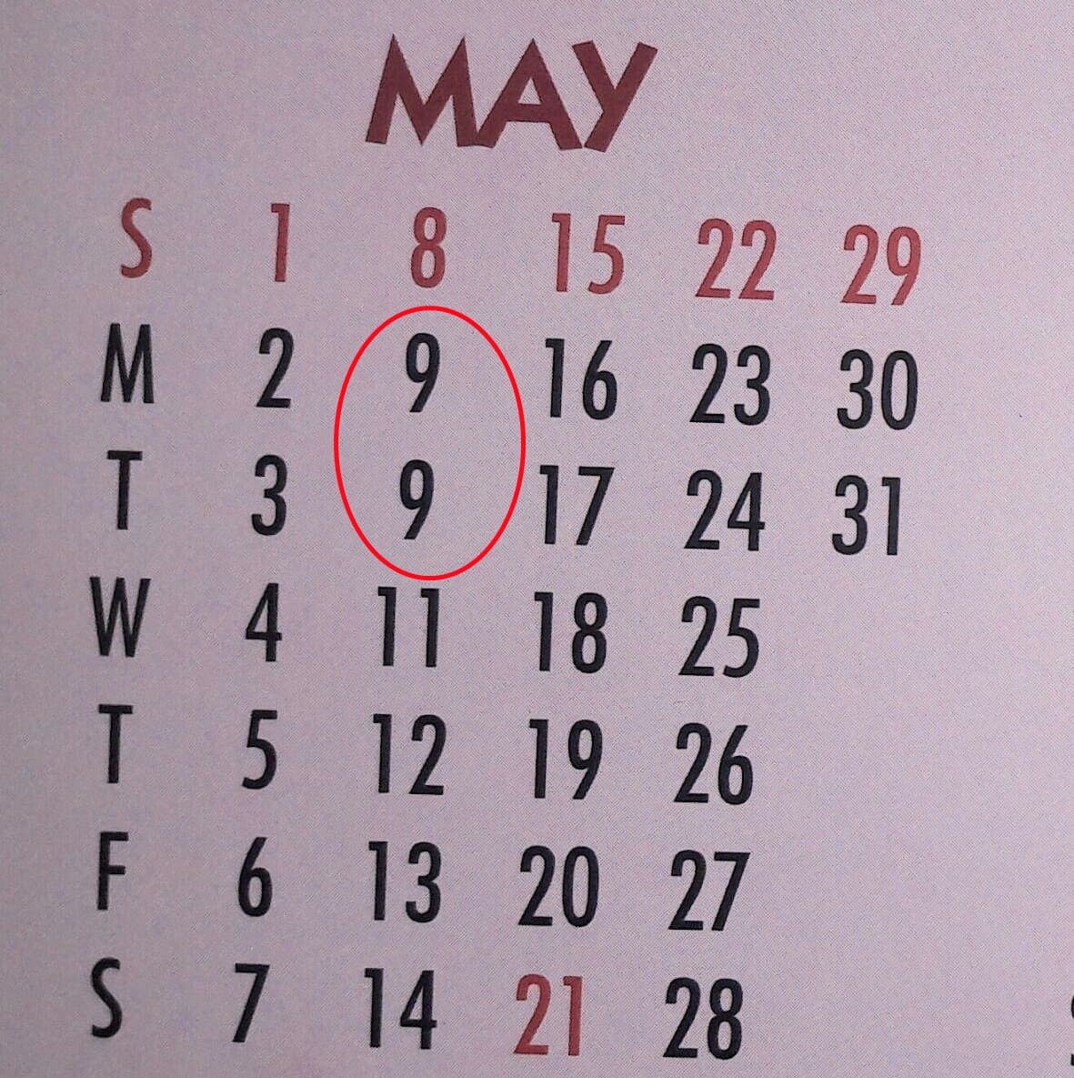 10 may missing from uttarakhand government calendar
