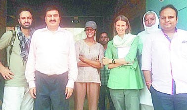  Krishna went to see the French team and Hindon river