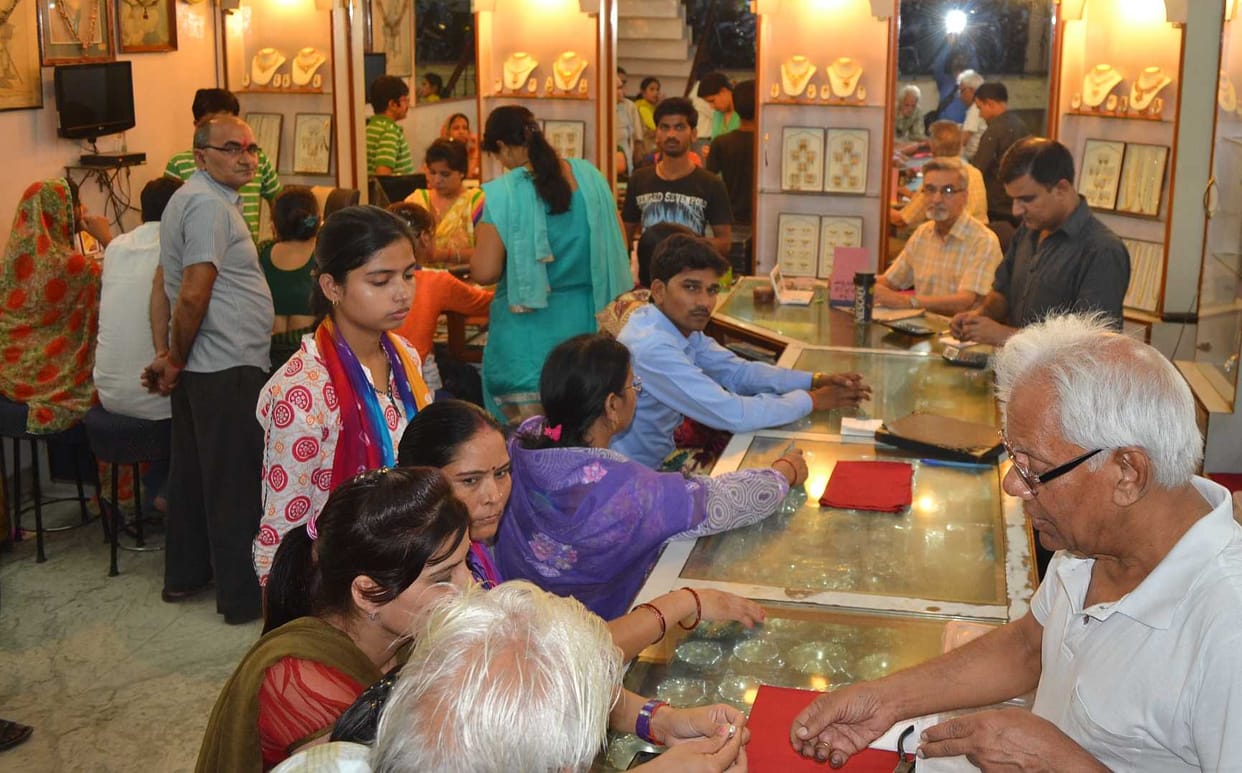 On Akshaya Tritiya, 75 million turnover
