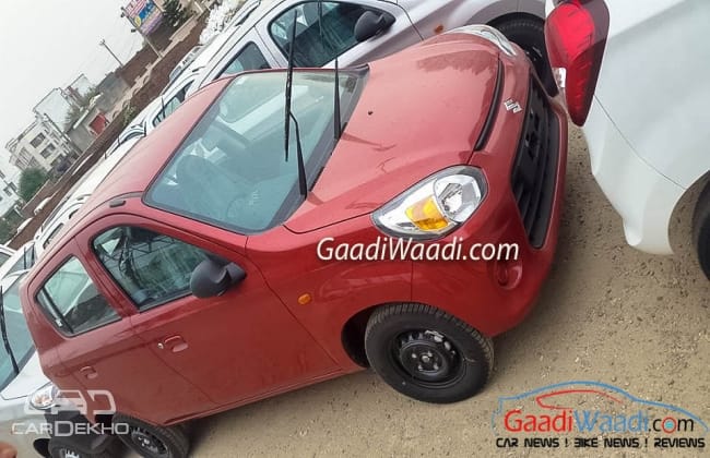 Alto 800 Facelift Spied Ahead of Launch!
