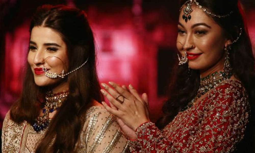 bridal fashion show in pakistan