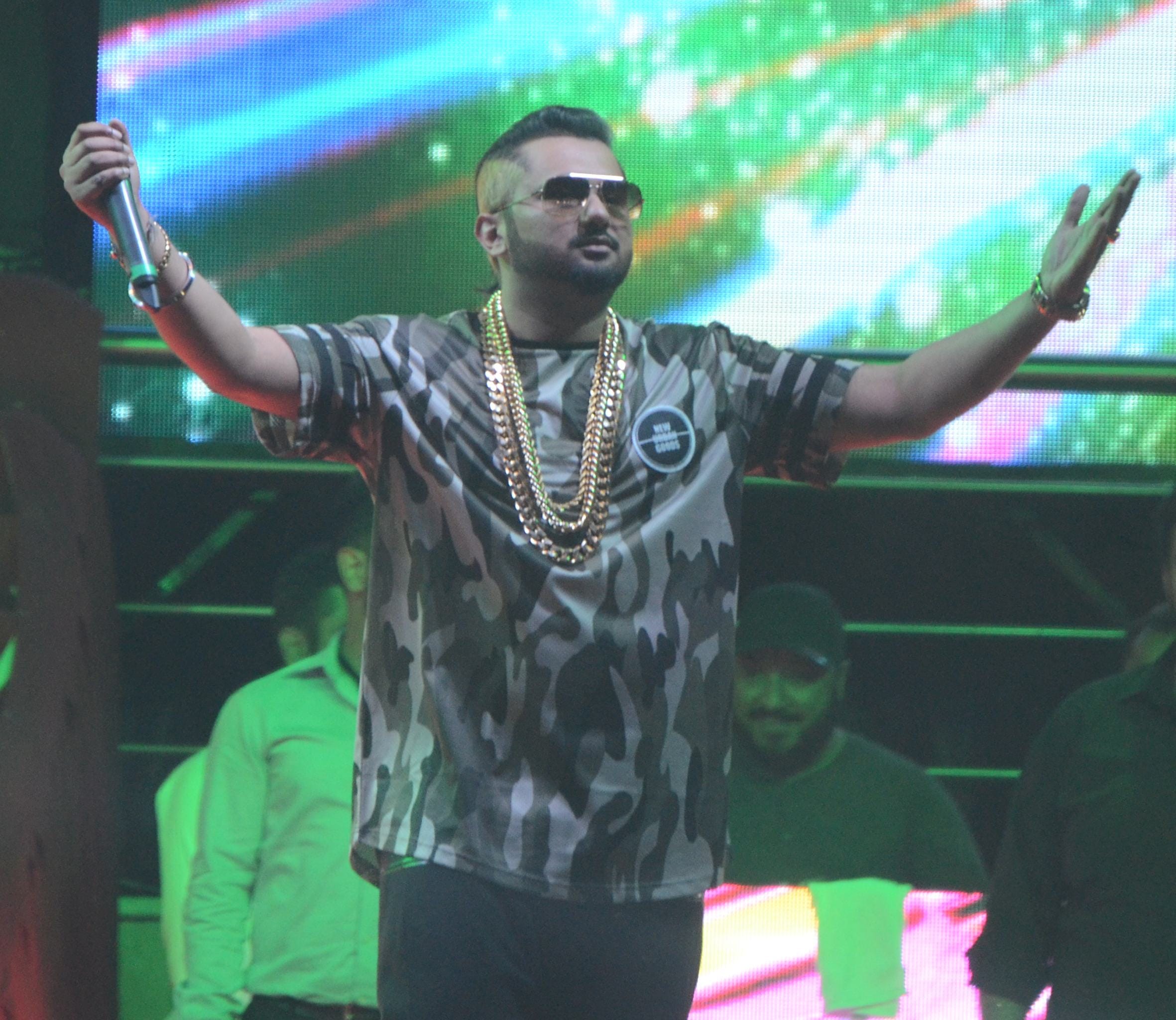 honey singh visits lucknow for live show