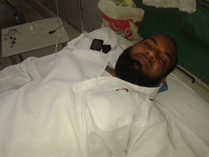 Four people injured in road accidents, one serious