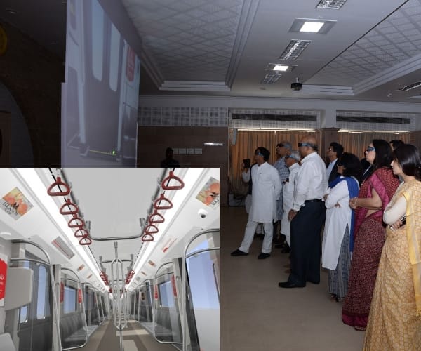 LMRC unveils the design of Lucknow Metro.