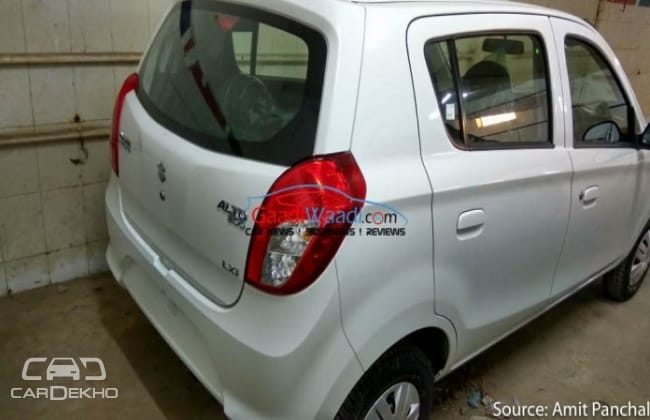 Alto 800 Facelift Spied Ahead of Launch!