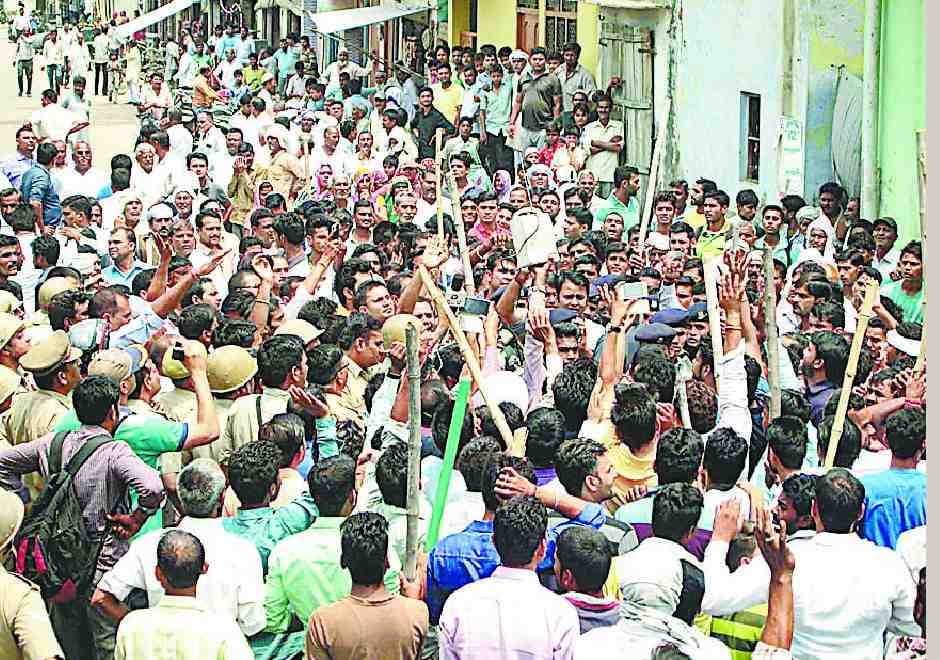 Sardhana after communal clashes in