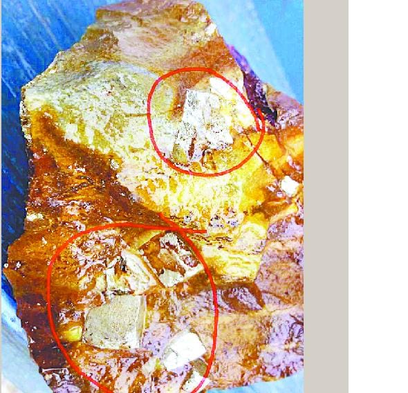 Metals like silver stones surprise everyone