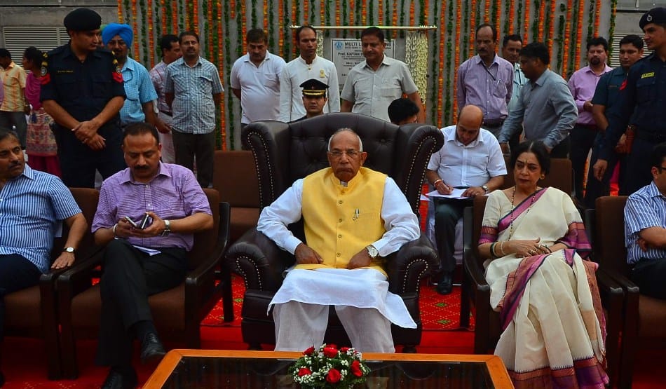 opening ceremony of chandigarh's first multi level parking