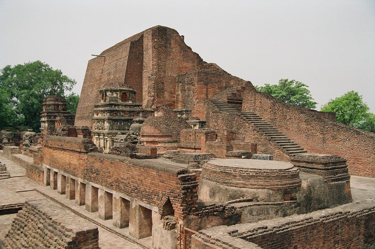 ambarn buddhist monastery was bigger than nalanda monastery  