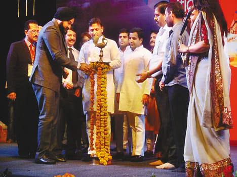   He also praised the governor in Saifai