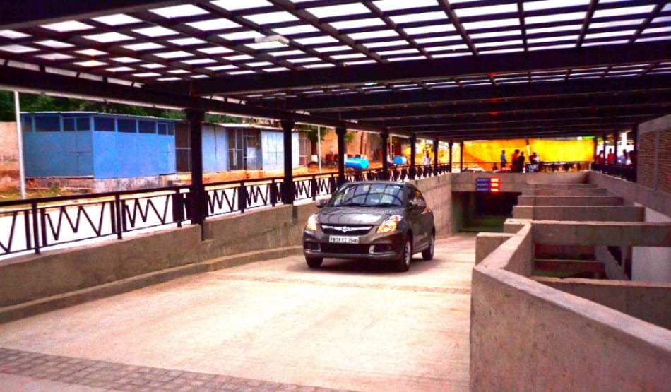 opening ceremony of chandigarh's first multi level parking