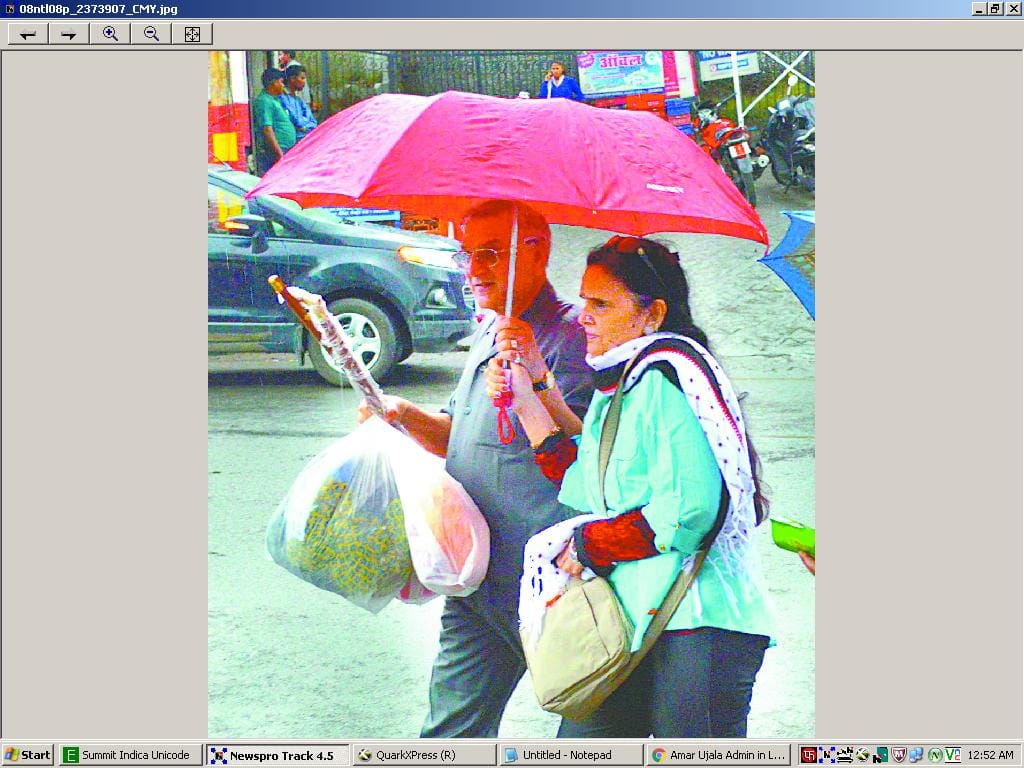 Rain-affected life in Nainital, grew cold