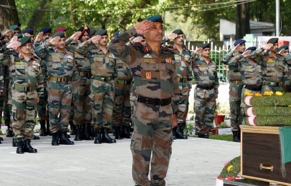 Wreath laying ceremony of martyr Jawan Ramesh Chand Yadav