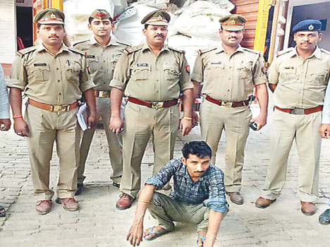 2.5 million drivers were arrested from Haryana fled with the goods