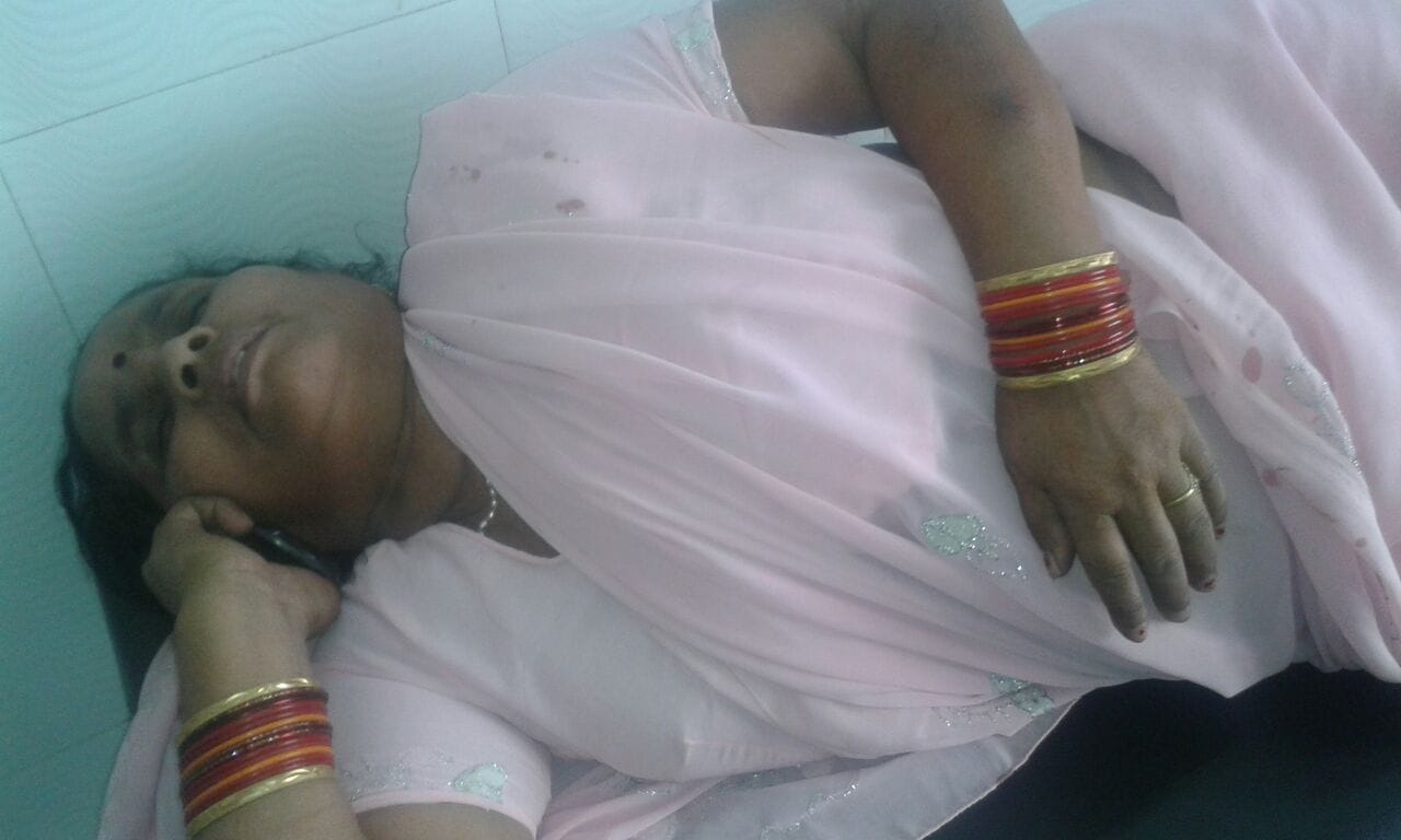 tempo accident near sitapur road