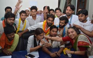 AU hooked on offline , waiting for MHRD letter 