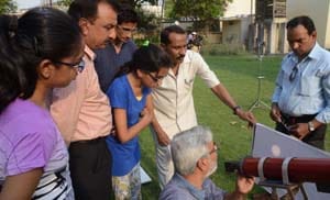  Mercury transit view showing enthusiasm