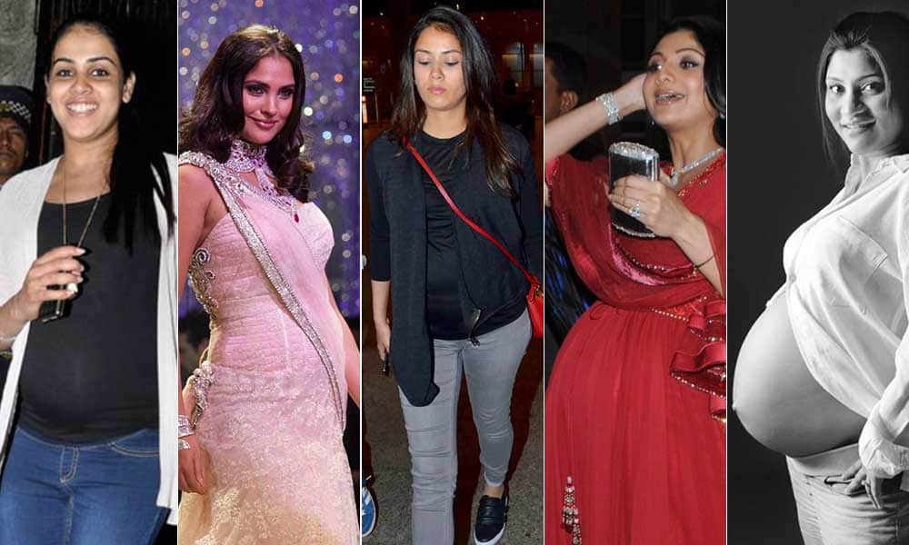 bollywood actresses with baby bump