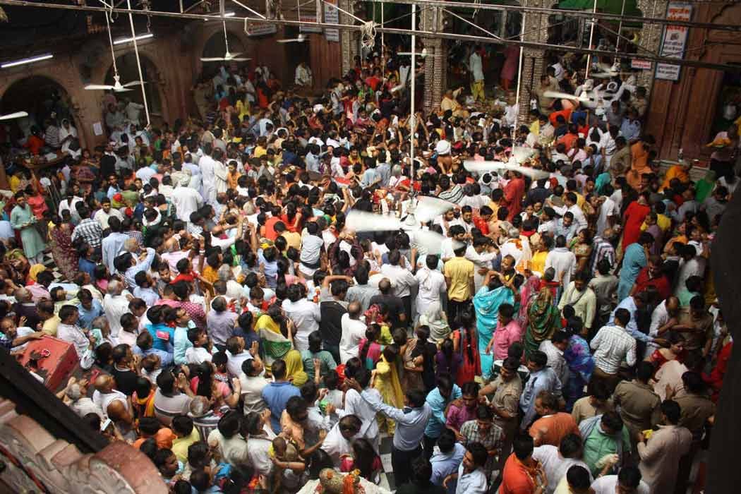 let's come to vrindavan for charan darshan of bankebihari maharaj