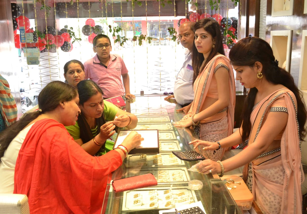 Akshaya Tritiya turnover of 55 million