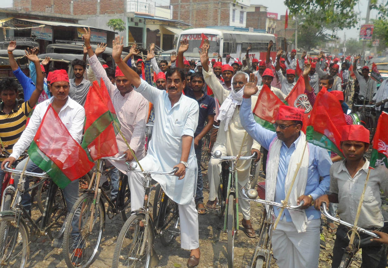 power display in Cycle rally