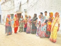 nagar parishad, election, narnaul, hording