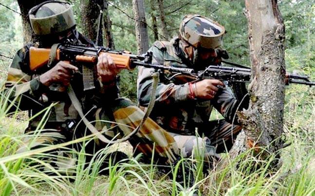 encounter start in handwara