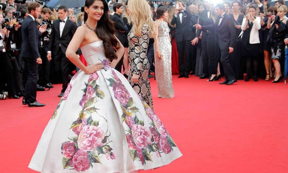 sonam kapoor at cannes