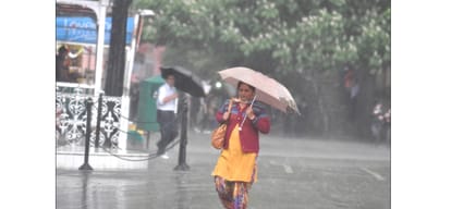 cloud brust at sunni, 5 tourist drown in flood.