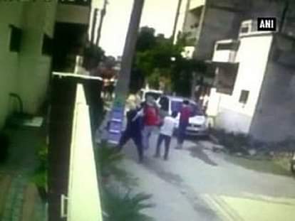 Caught on camera: Akali Dal leader attacked in Ludhiana