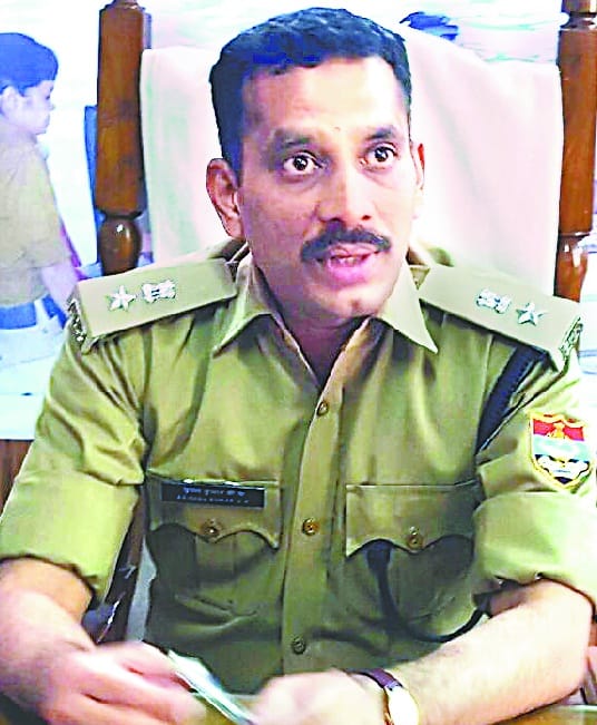 krishnan kumar V.K. is the new SSP of US Nagar  