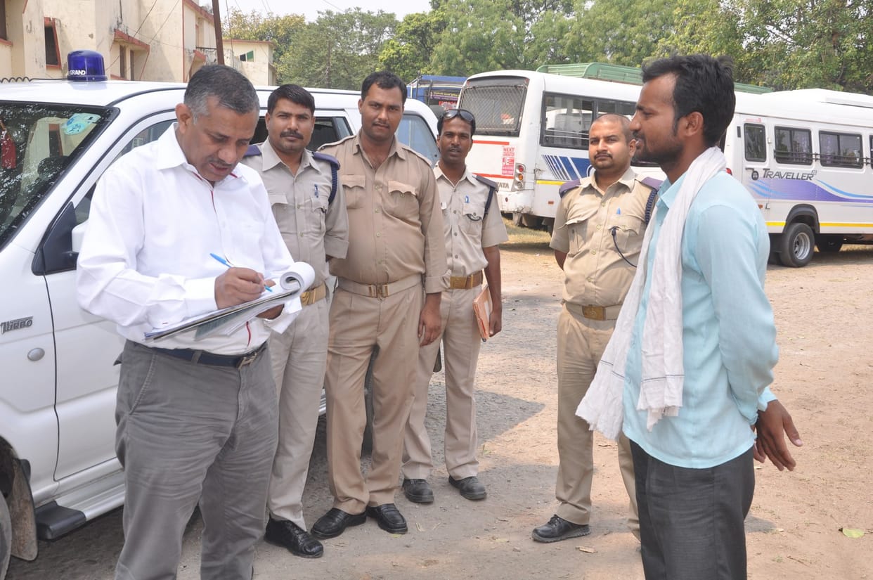 three traveller and nine buses are seized