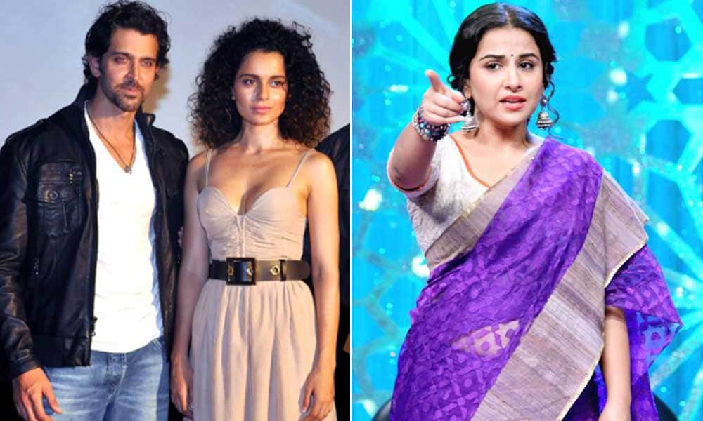 Supporting Kangna lands Vidya in trouble with husband Siddharth