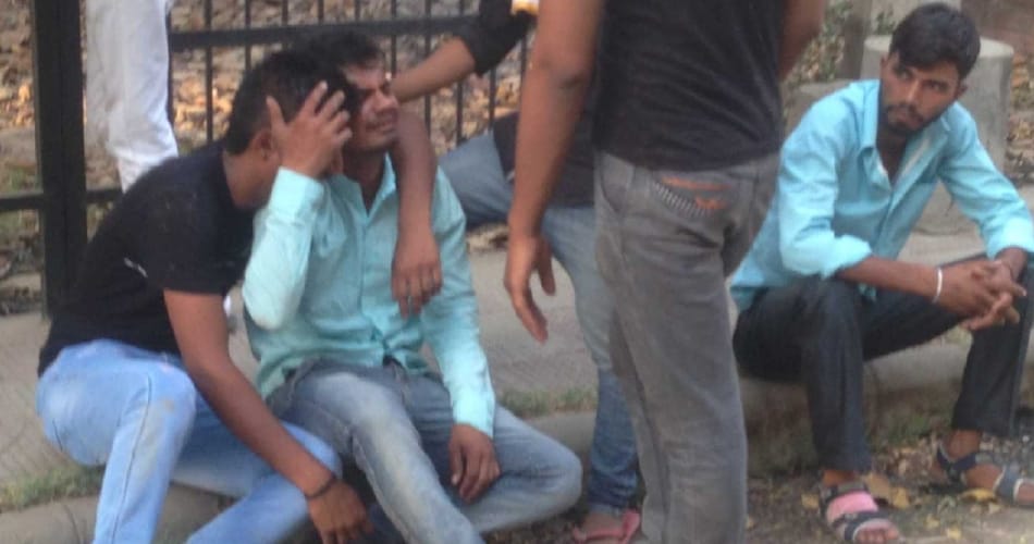 road accident in hisar, with groom four died, bride injured