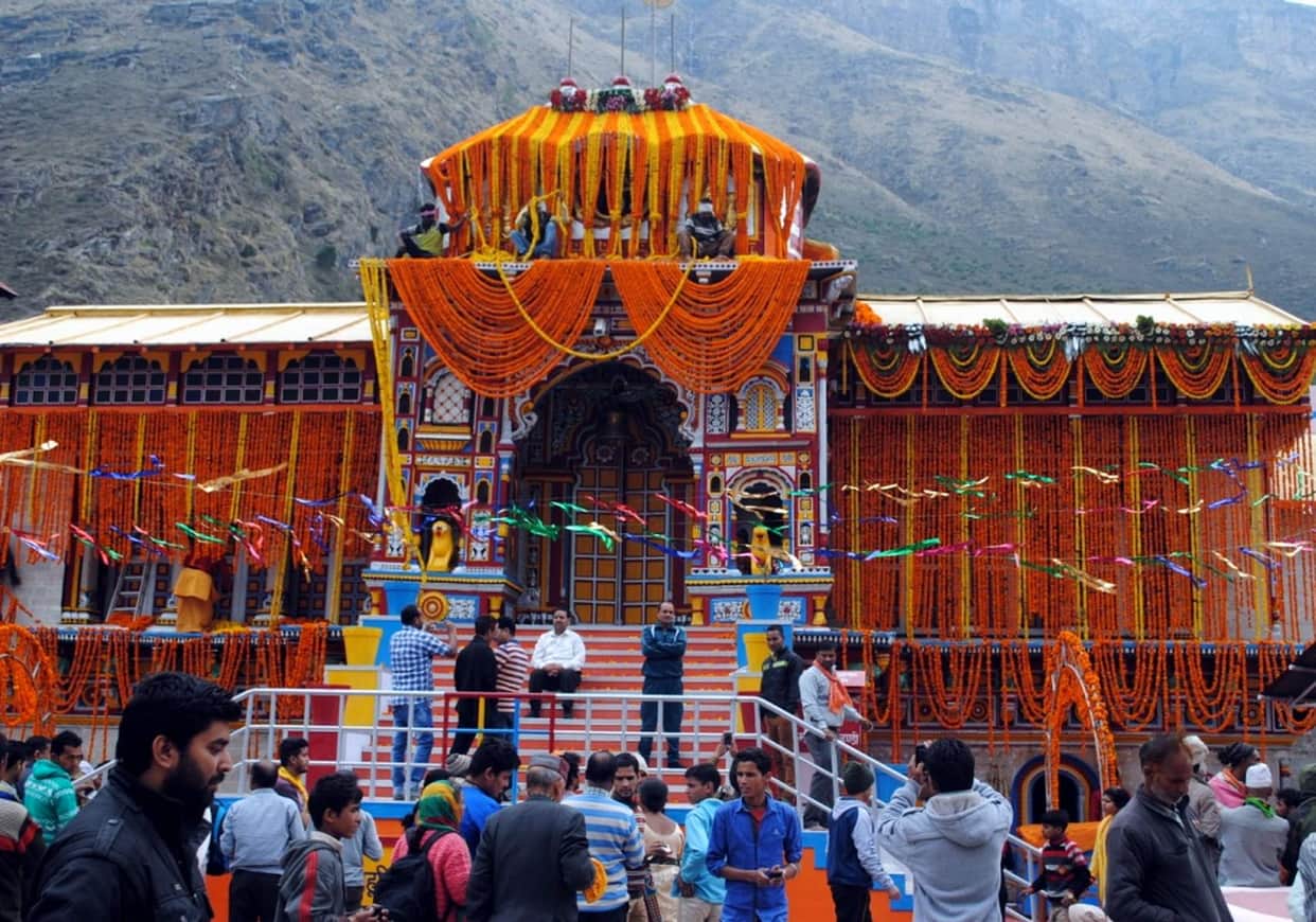 badrinath temple door will close uttarakhand dehradun
