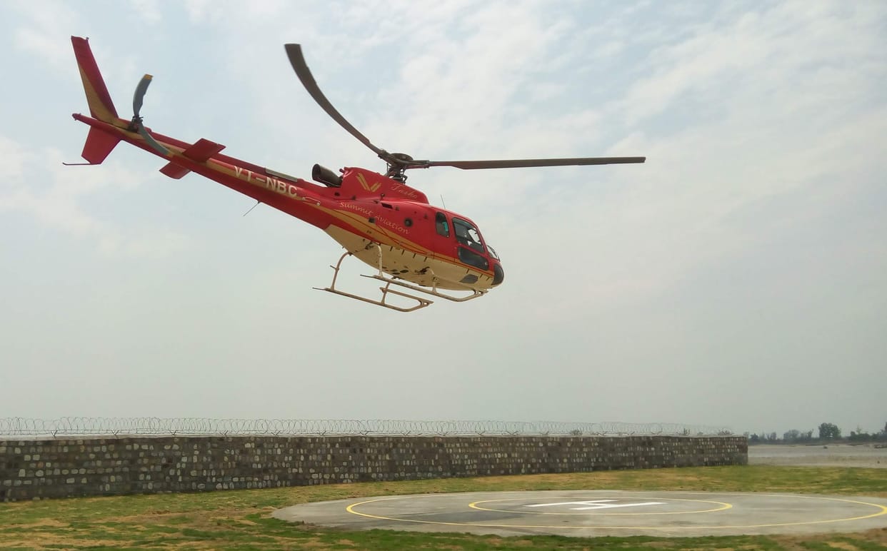 Do Chardham air travel from Haridwar