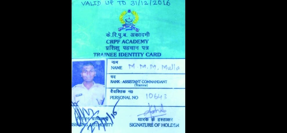 CRPF Assistant Commandant suicide
