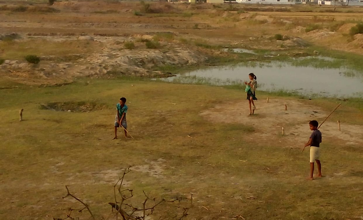 encroach on pond and build the road