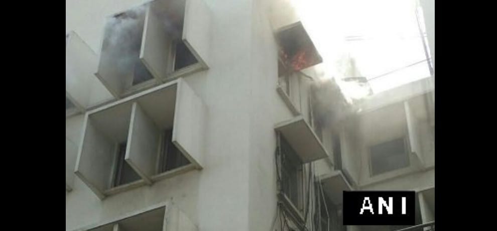 fire breaks in fourth floor of toi building at ito