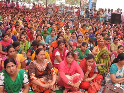 private school strike, rule 134A controversy, haryana school strike, haryana govt, education deptt