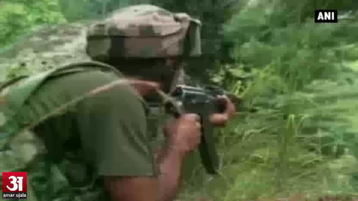 Kupwara Encounter Today: Encounter Between Security Forces And Terrorists Jumagund Area Of LOC
