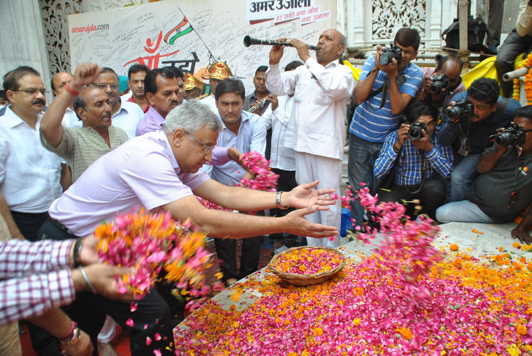Merrut give tribute to martyrs on May 10, 1857.