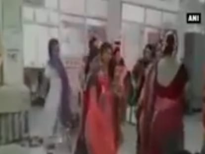 mumbai hopital's opd turn on dance floor