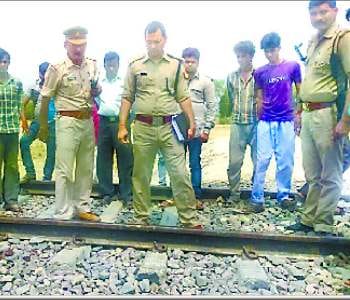The bodies of the murdered young man thrown near railway track